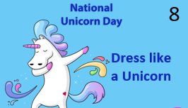 National Unicorn Daya -Dress like a unicorn